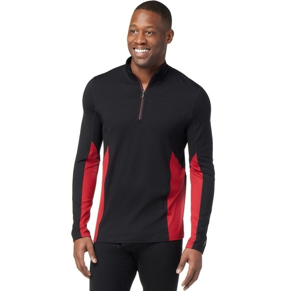 Smartwool Merino Sport Long-Sleeve Quarter-Zip Top - Men's, size XL - Picture 1 of 8